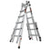 Little Giant Epic™ BUNDLE Escalera de aluminio con accesorio