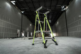 Little Giant Fortress™ - fiberglass ladder with platform