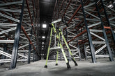 Little Giant Fortress™ - fiberglass ladder with platform