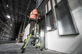 Little Giant Fortress™ - fiberglass ladder with platform